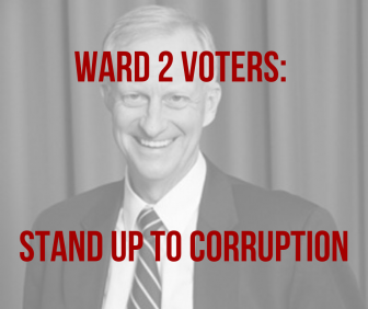 Ward 2 voters stand up to corruption
