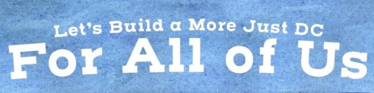 keshbannerfored "Let's Build a More Just DC For All of Us," art by Kesh Ladduwahetty